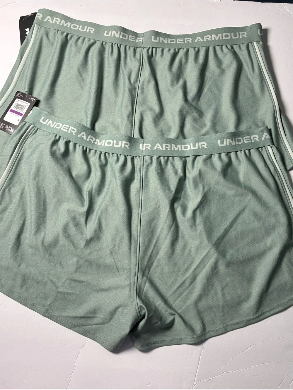 Under Armour Men’s Boxer Briefs – Sage Green (2-Pack)